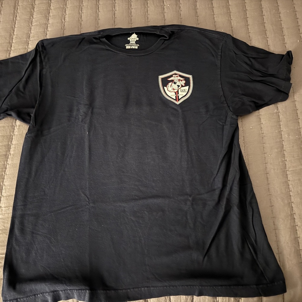 Marine Corps birthday Blue T-Shirt